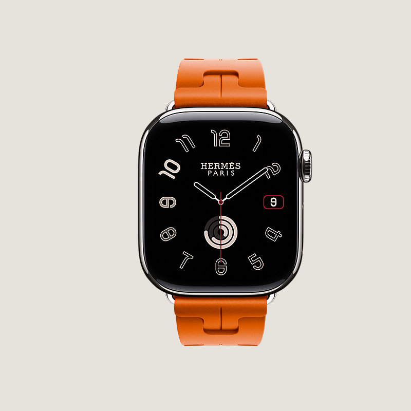 Series 10 ケース & Apple Watch Hermès シンプルトゥール 《キリム》 ディプロイアントバックル 42 mm |  Hermès - エルメス-公式サイト